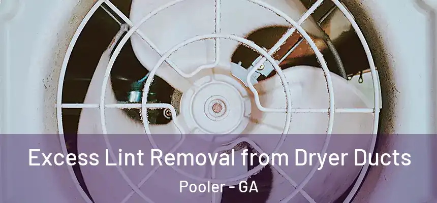 Excess Lint Removal from Dryer Ducts Pooler - GA
